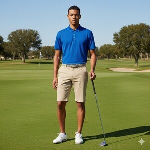 Men's Champion polo shirt, size XXL